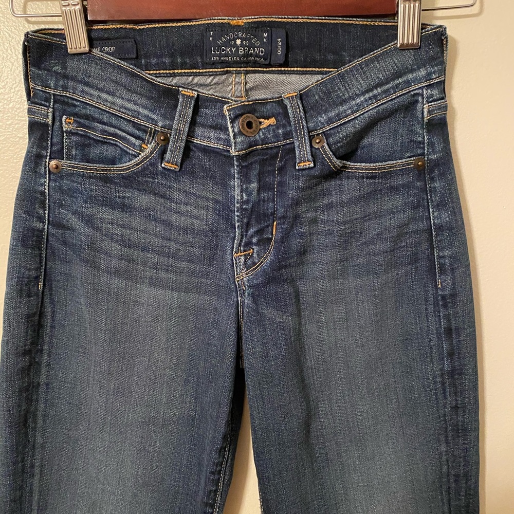 Lucky Brand Brooke crop jeans